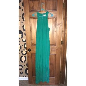 Everly Green long dress